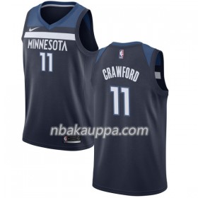 Minnesota Timberwolves Jamal Crawford 11 Nike 2017-18 Navy Pelipaidat Swingman - Miesten